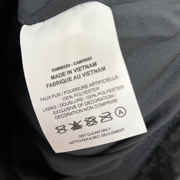 Nike Faux Fur Swoosh Jacket Women’s Medium - Picture 10 of 13